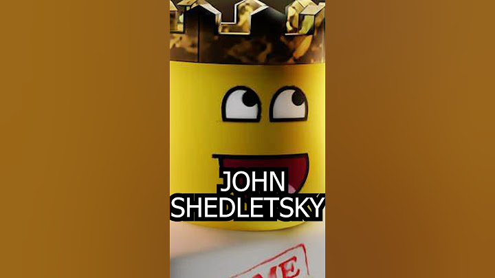 WHO IS SHEDLETSKY? The Man Behind Roblox's Early Success