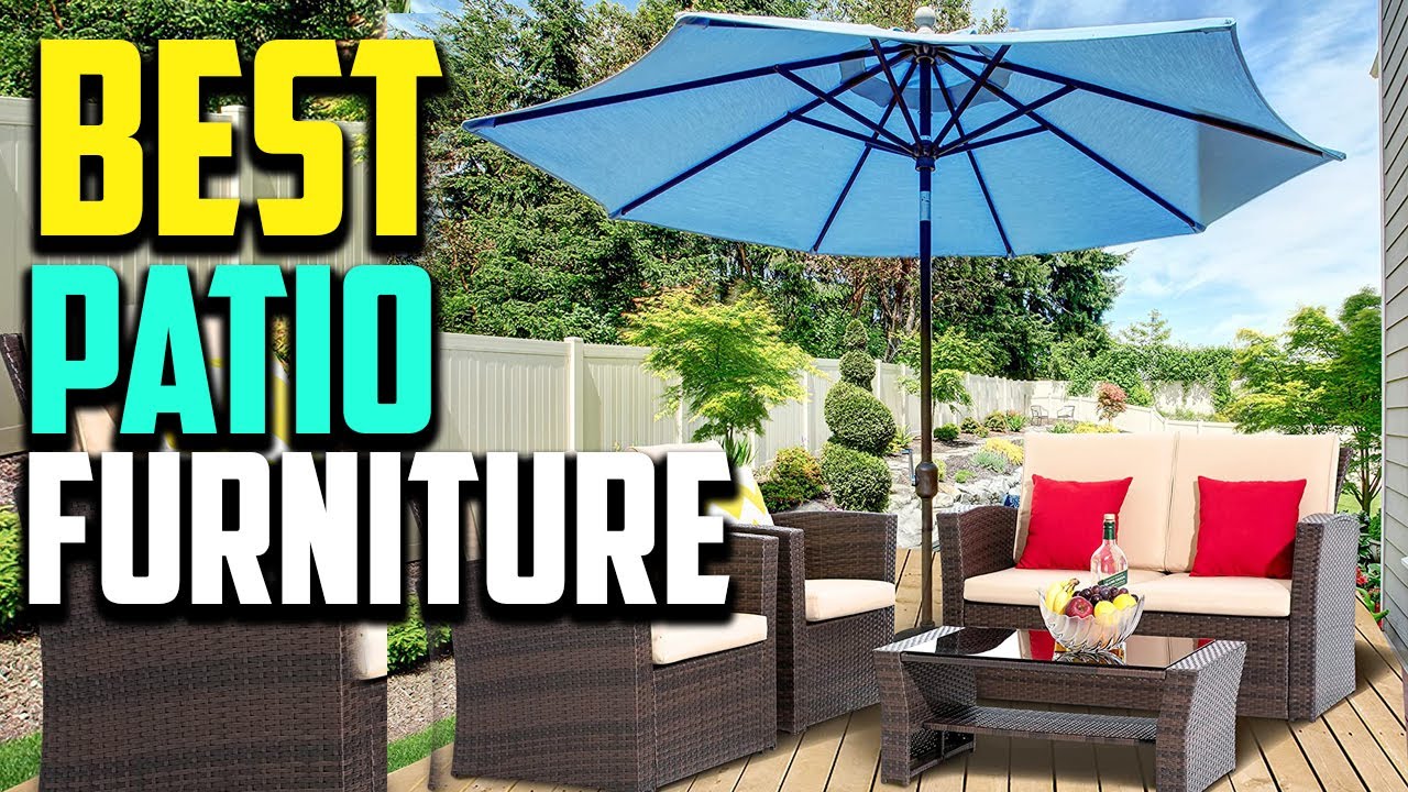 Top 10 Best Patio Furniture 2023 Reviews YouTube