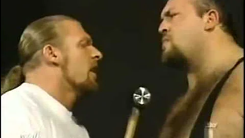 WWE Raw (2002) - Triple H confronts Big Show Backstage - 8/5/02