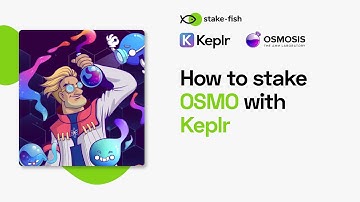 How to stake OSMO with Keplr