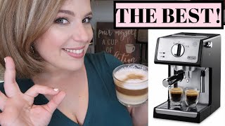 COFFEE LOVERS MUST WATCH! // De'Longhi ECP 3420 Espresso Machine REVIEW | GLENDA