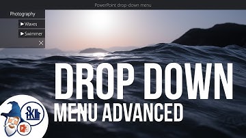 Menu Drop Down Lanjutan di PowerPoint
