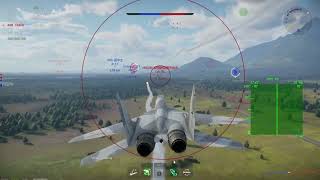 War Thunder Air Battles Volcano Valley Mig-29 (9-12)