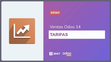 Demo Ventas Odoo 14: conoce las funciones principales de las tarifas