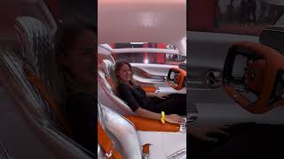 What A Beautiful Mercedes Vision One Eleven Concept Car 🧡 #Shorts | C111 | Jessicarmaniac | Pov