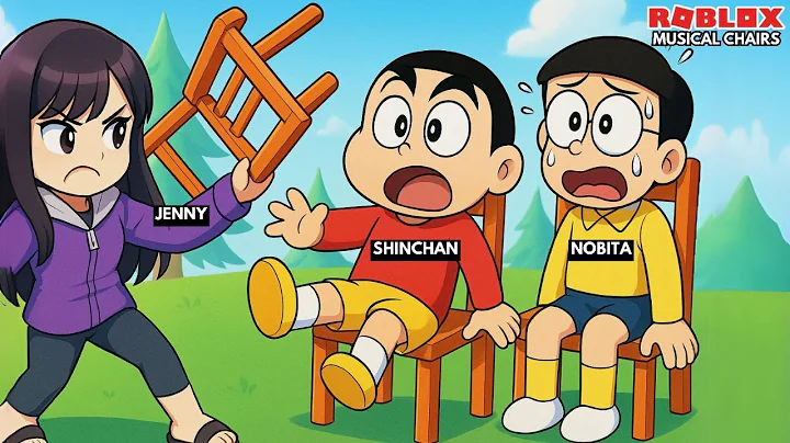 Musical Chairs Gameplay in Tamil | JENNY AND SHINCHAN