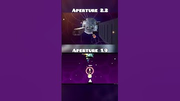 Aperture 2.2 Vs 1.9 🔥☠ #geometrydash #gdupdate #gd