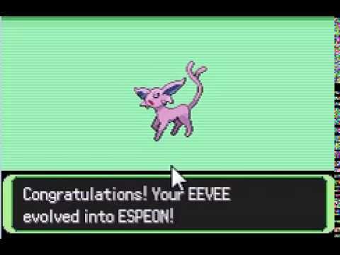 How to evolve eevee to espeon (Flora sky and Emerald) 