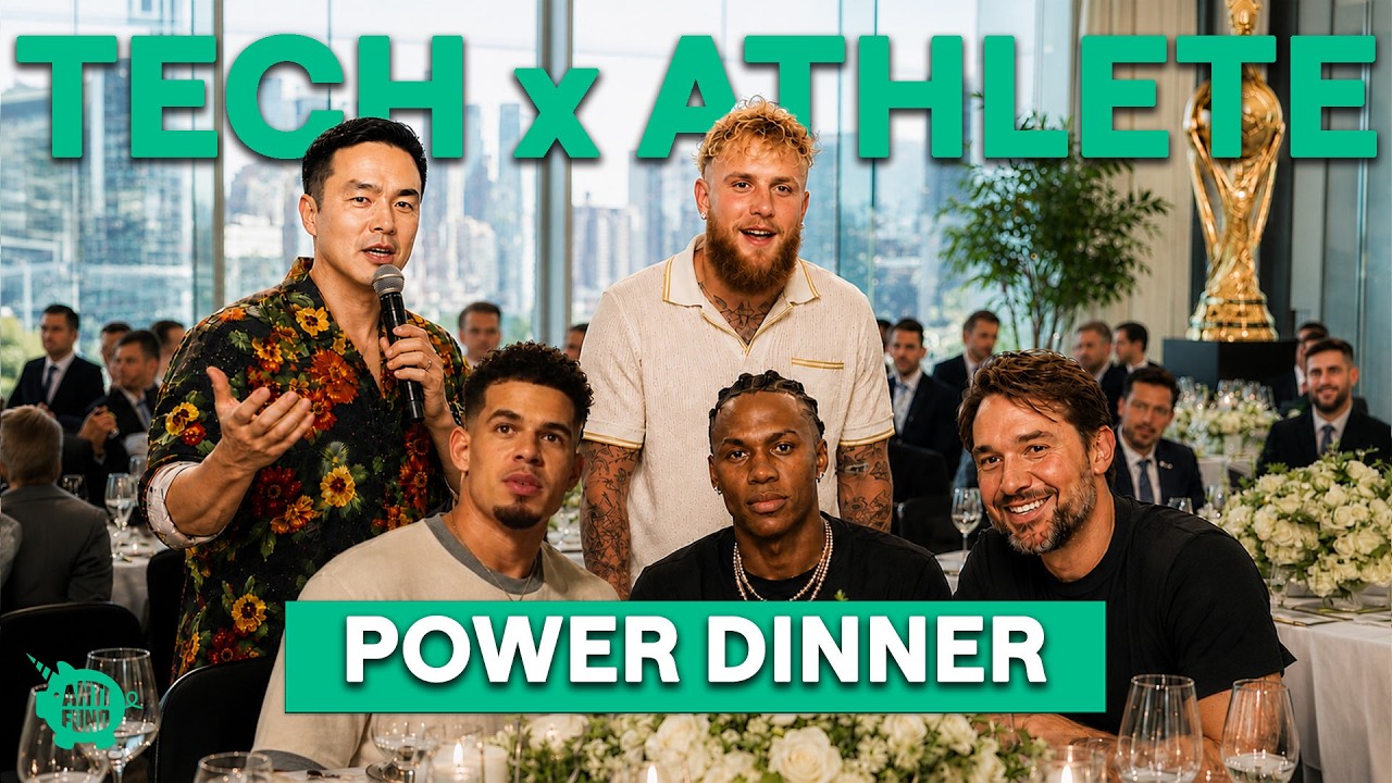 VC, tech, and athlete power dinner with Jake Paul, Michael Porter Jr, and more