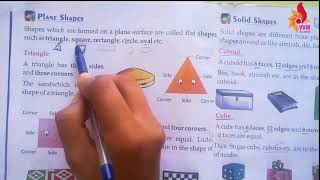 CLASS-1 MATHS CHAP-8 SHAPES AND PATTERNS PART - 1