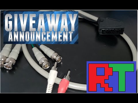 How to make SCART to RGBS Cable$ for cheap! & Free Giveaways!