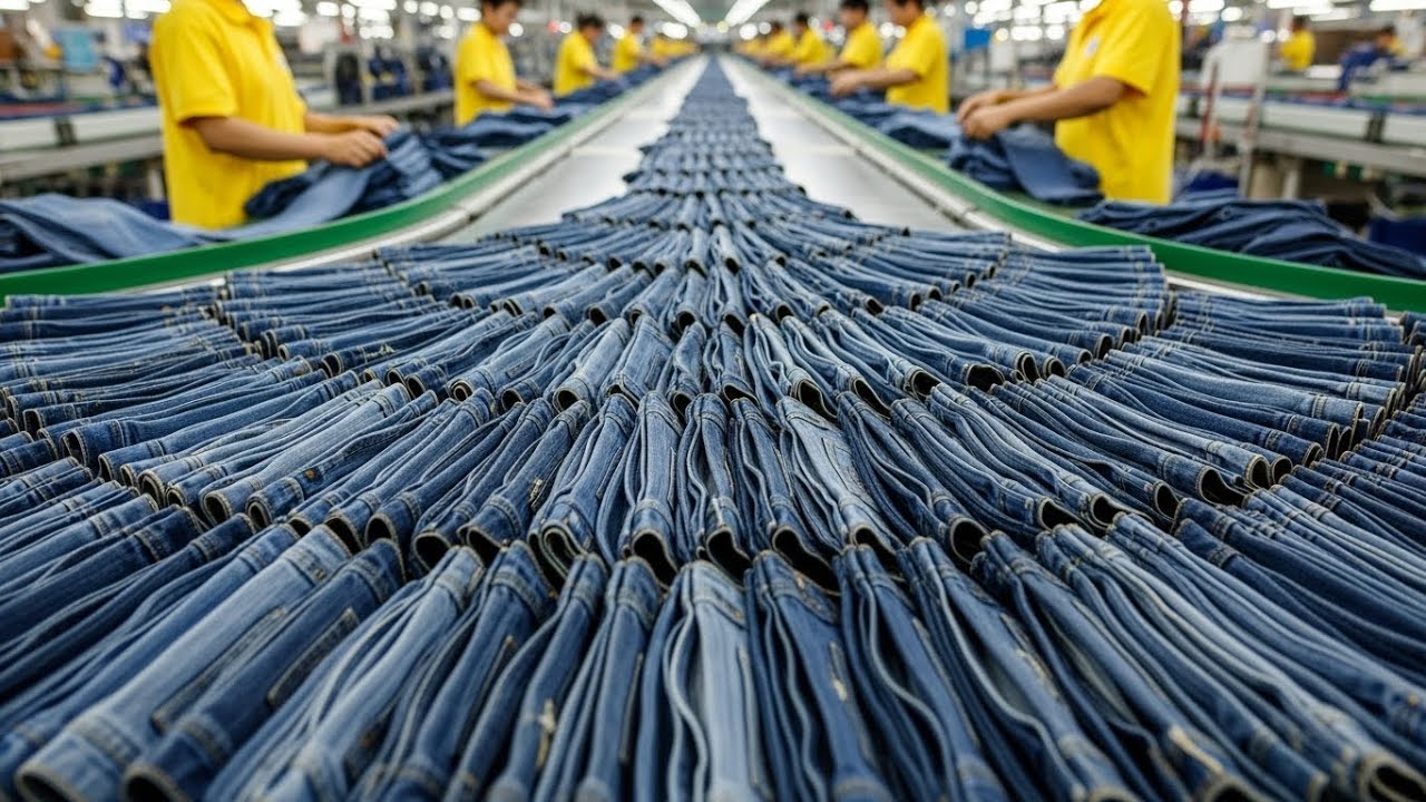 From Raw Denim to Iconic Jeans: Inside the Surprisingly Intense Manufacturing Process