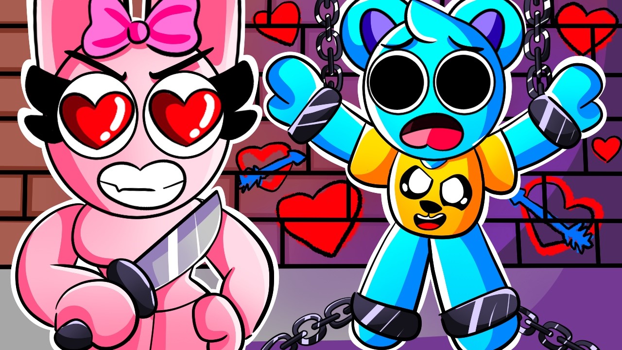 PINKI FAN LOCA SECUESTRA a SKY en Roblox por 24 horas! (sprunki)