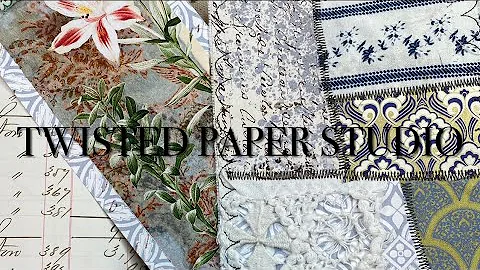 HOW TO USE YOUR SNIPPETS AKA SNIPPET ROLLS! fabric + paper collage  #art #fabric #collage