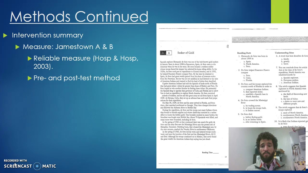 Little    Research Presentation