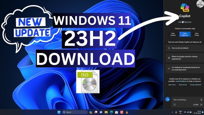 Windows 11 23H2 COMO BAIXAR E INSTALAR ISO (Official) 