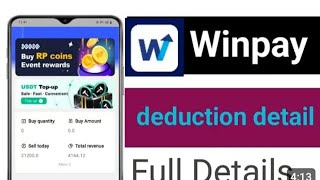 Winpay app full details video I Winpay biggest trick 1000 2000 daily earing free I all proccice vide screenshot 2