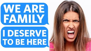 TOXIC Family INVITES THEMSELVES OVER to my CHRISTMAS PARTY they were NOT INVITED TO - Reddit Podcast