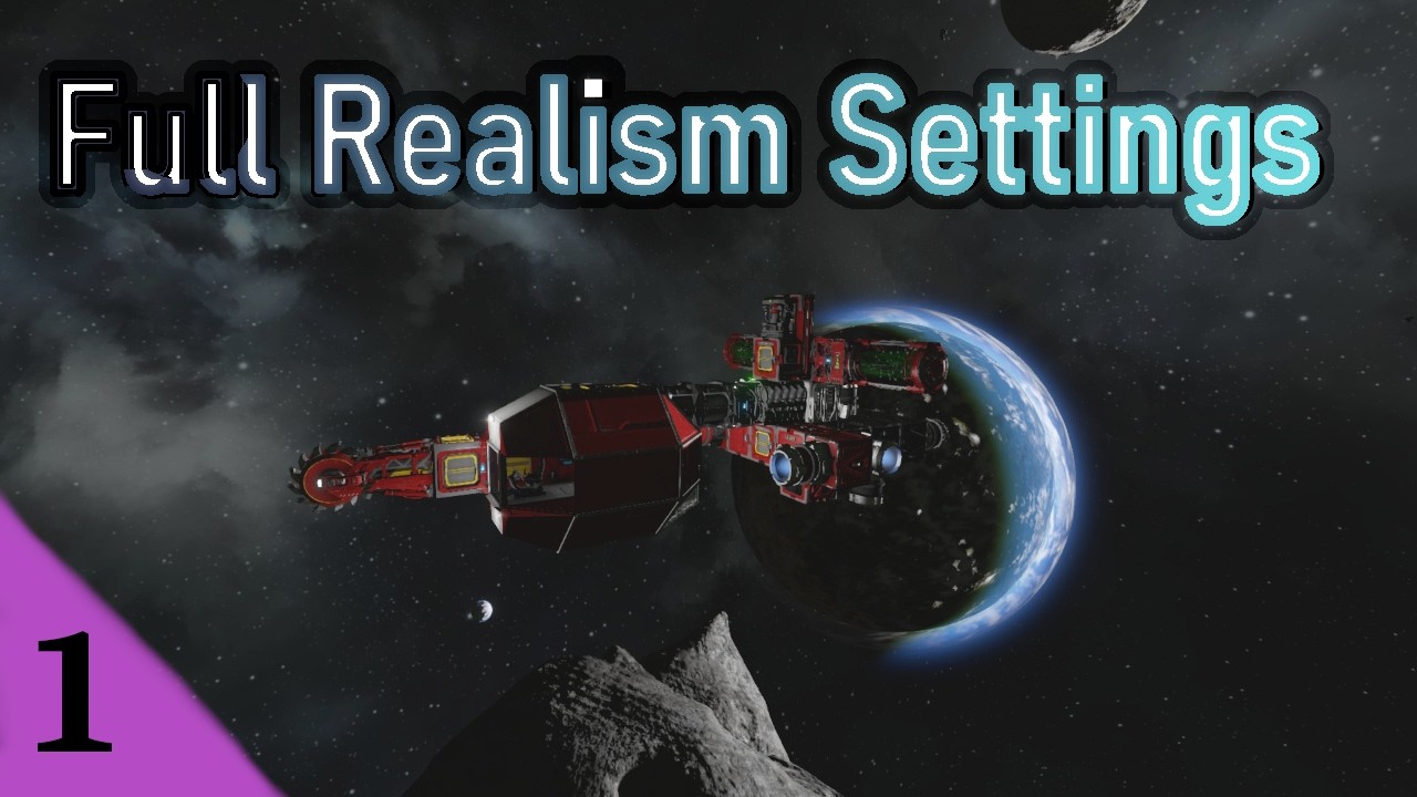 Space Engineers Keepin' It Real - Rocky Start - YouTube