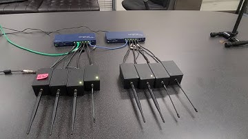IoT/AI wireless mesh network formation (8 physical nodes)