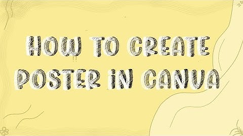 Procedure Text || How To Create Poster In Canva ||