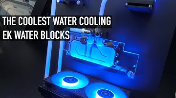 The Cleanest Liquid Cooling Gets Even Cooler: EK Water Blocks | Computex 2019