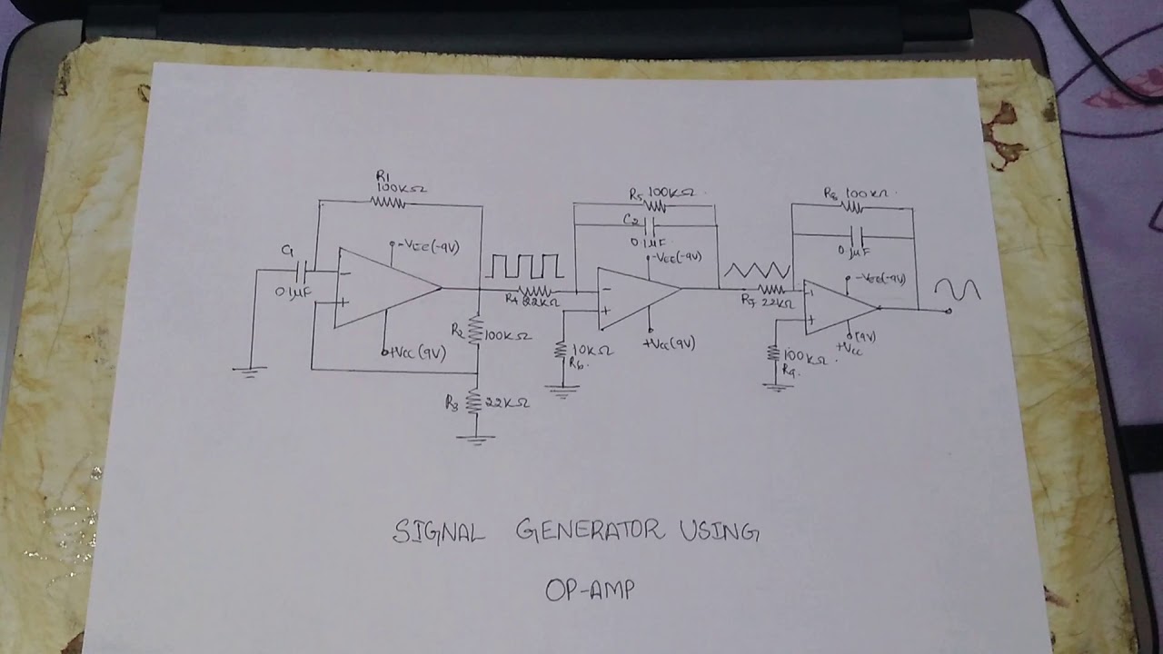 Signal Generator Using Opamp YouTube