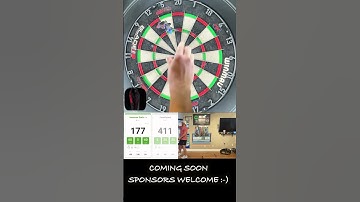 First Game on my Scolia Home 2 on Ironman Darts