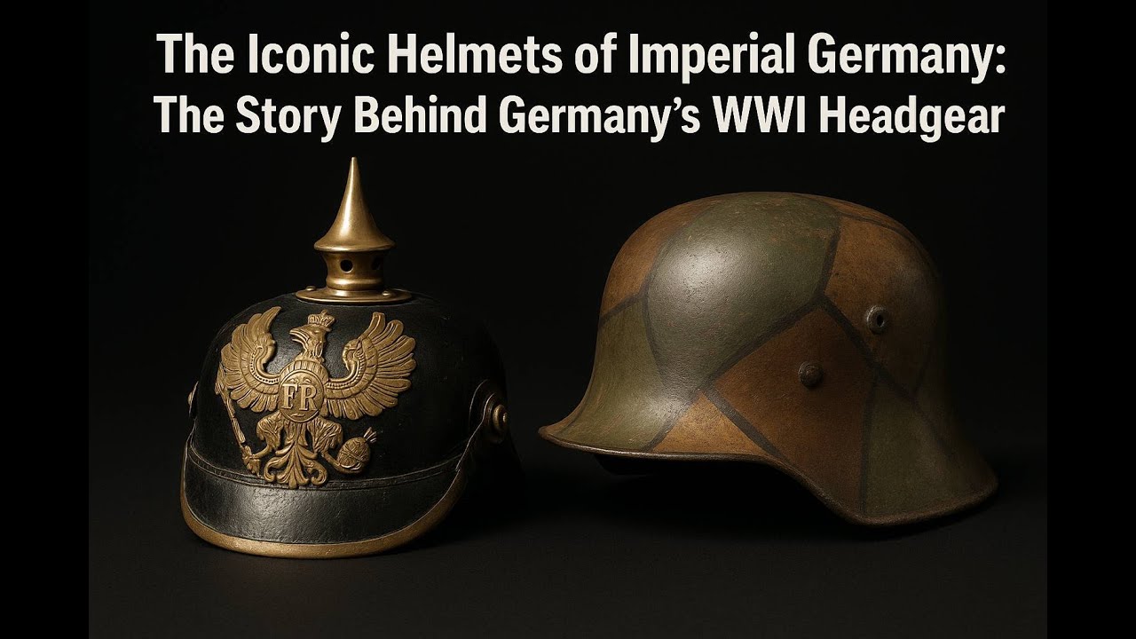 The Iconic Helmets of Imperial Germany: The Story Behind Germany’s WWI Headgear