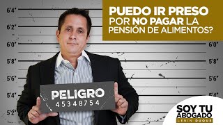 Puedo ir preso por no pagar la pensión de alimentos?