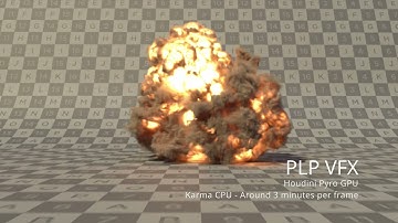 Houdini FX - Giant explosion V1 - Karma
