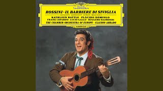 Rossini: Il barbiere di Siviglia, Act I: No. 2, Aria. Largo al factotum - Plácido Domingo, Chamber Orchestra of Europe, Claudio Abbado & Gioachino Rossini