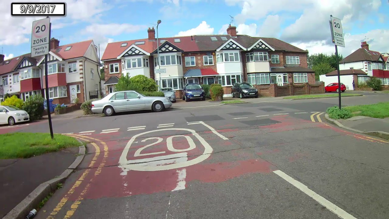 Green Man roundabout, E11 to Woodford Avenue, Clayhall, IG5 YouTube