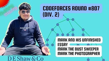 CodeforcesRound#807Div2|A|B|C|MarkandHisUnfinishedEssay|Mark the Dust Sweeper|Mark the Photographer