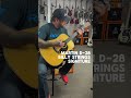 We can’t get enough of this @billystrings D-28 from @martinguitar #martinguitar #acousticguitar