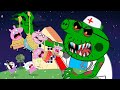 Zombie Apocalypse, Mummy Pig Zombie Appear At The Pig House | Peppa Pig Funny Animation