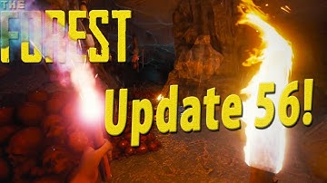 ►NEW Flare, Dynamite, & Torch Particles! Enhanced Cannibal Textures & More~ V0.56  | The Forest