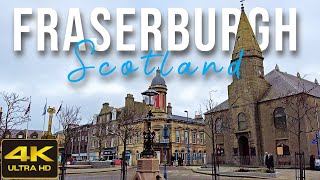 Fraserburgh Scotland Walking Tour 4K 60fps