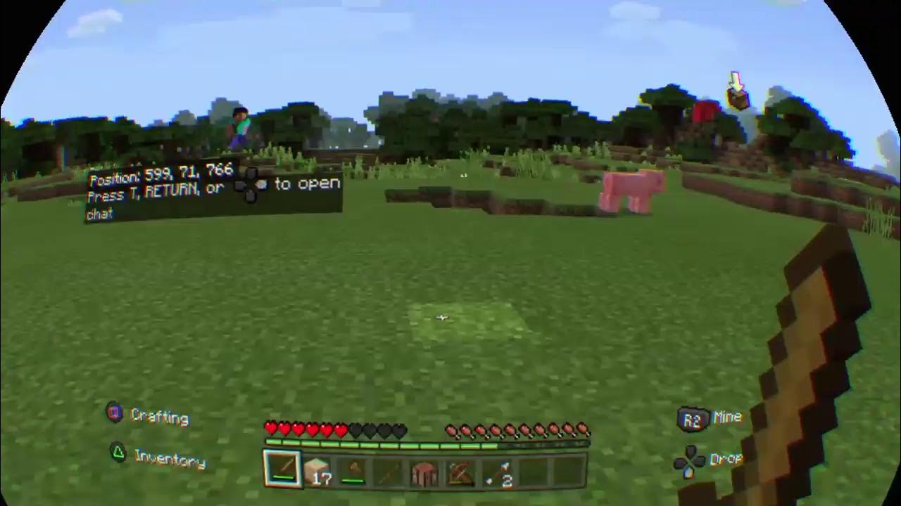 Minecraft vr ps4 edition YouTube