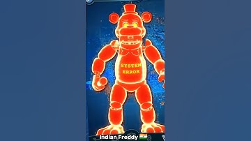 FNAF AR Edit |System Error Animatronics| #edit #fnafaredit #fnafedits