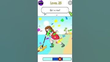 Brain Test level 25 gameplay walkthrough | All levels | android, iOS mobile | new update #short