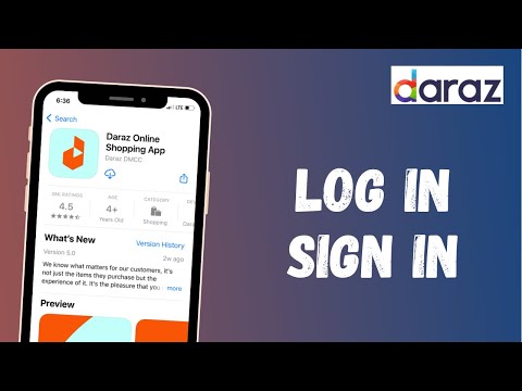 How to Daraz App Download & Login | Sign In Daraz