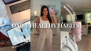 Daily Healthy Habits! Productivity, Fitness, & Health Tips!