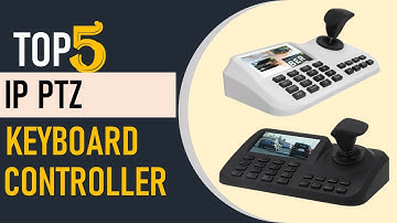 Top 5 Best IP PTZ Keyboard Controller in 2024 | PTZ Keyboard Controller