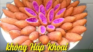 Cách Làm Mới BÁNH KHOAI MỠ TÍM CHIÊN không Hấp Khoai, vỏ giòn mềm dẻo/thơm ngon Ăn là ghiền.