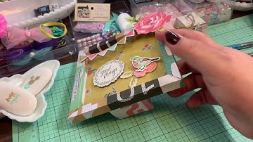 Shadow box frame/ Maggie Holmes inspired Project Share