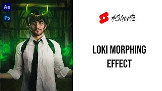 Loki Morphing Transformation Effect + Photoshopped Artwork #Shorts