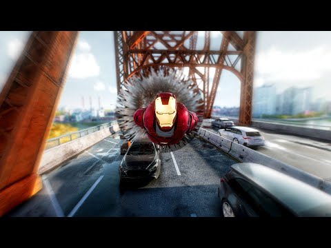 Playing as IRON MAN... in SPIDER-MAN 2?! (insane PC MOD)
