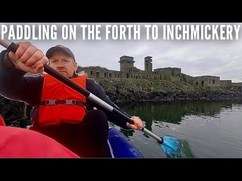 We took our kayak out on the Forth to take a closer look at the abandoned island of Inchmickery.