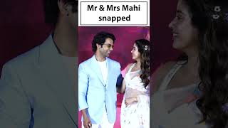 Janhvi Kapoor and Rajkummar Rao take over the town for Mr and Mrs Mahi | Video